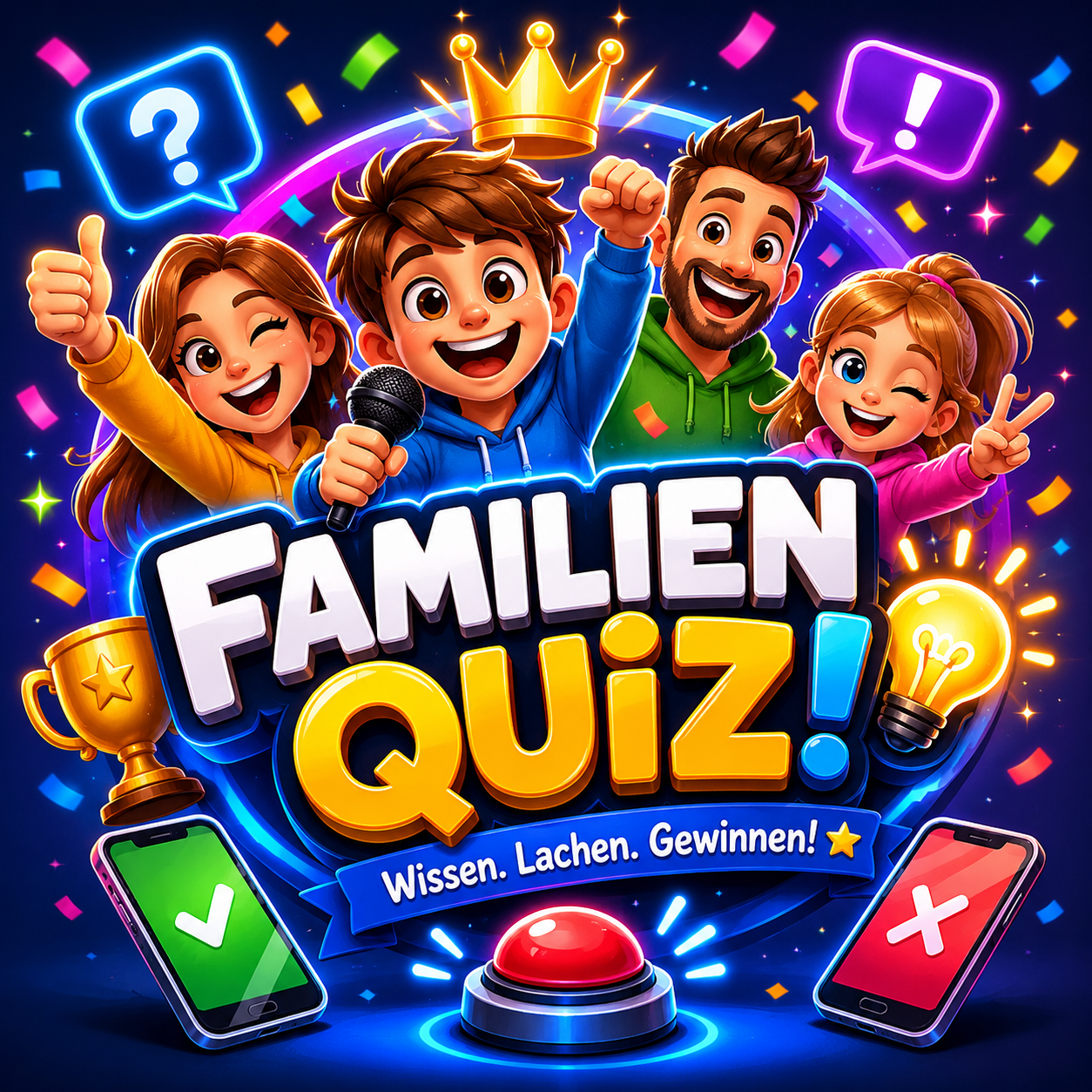Familien Quiz Duell